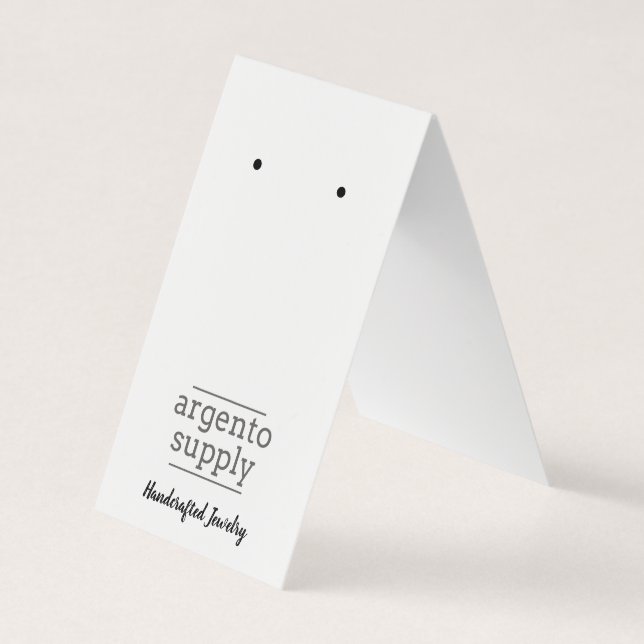 Visita Tarjeta de reposición de personalizado, logotipo e (Anverso)