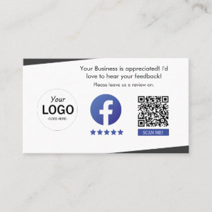 Visita Tarjeta de revisión de Facebook