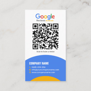 Visita Tarjeta de revisión de Google para cualquier empre