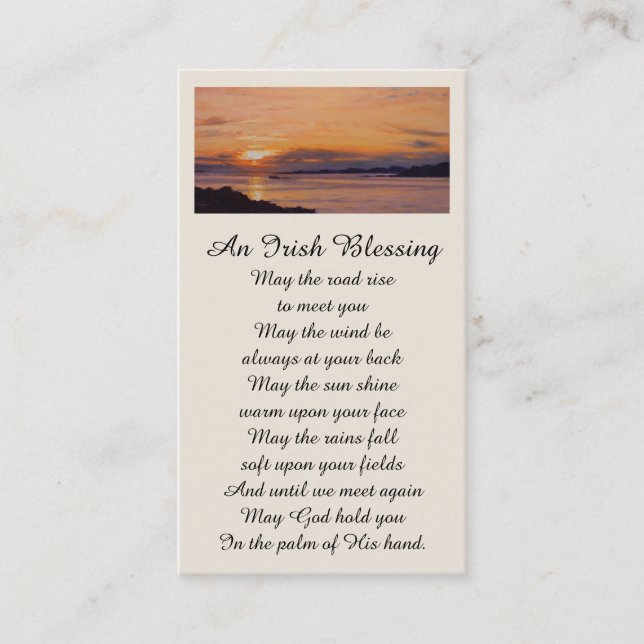 Visita Tarjeta de simpatía de imágenes de recuerdo (Anverso)