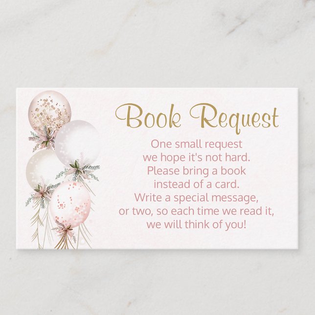 Visita Tarjeta de solicitud de libro de globo chica (Subido por el creador)