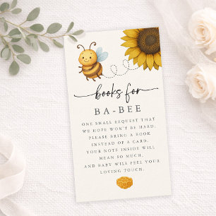 Visita Tarjeta de Solicitud de Libro para Baby Shower de