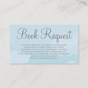 Visita Tarjeta de solicitud de Sky Book de Light Blue Sta