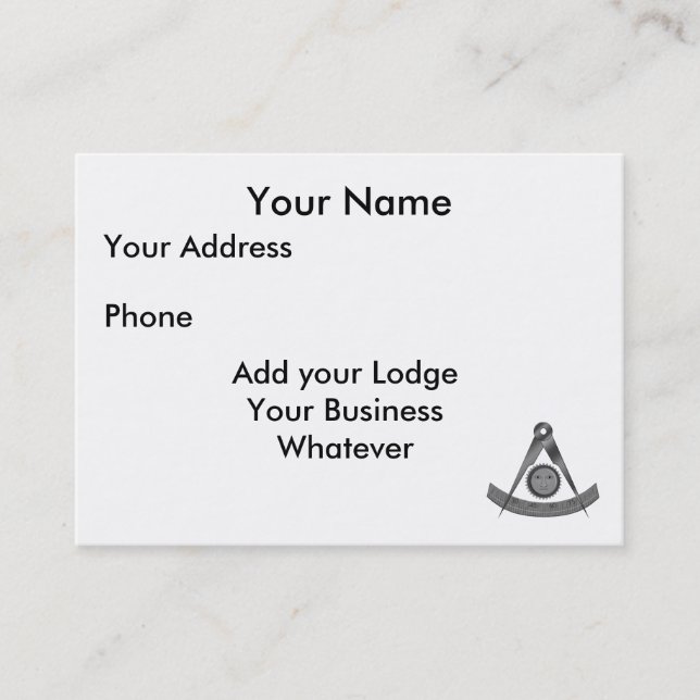 Visita Tarjeta de últimos amos (Anverso)