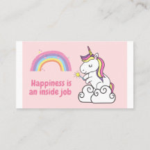Tarjeta de unicornio