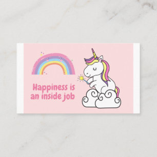 Visita Tarjeta de unicornio