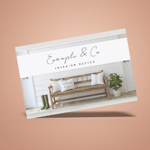 Visita Tarjeta de visita, amplia foto para decoración