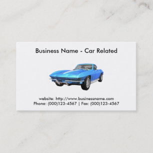 Visita Tarjeta de visita: Automóviles