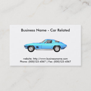 Visita Tarjeta de visita: Automóviles