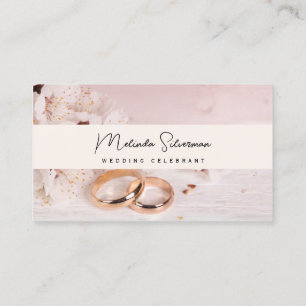 Visita Tarjeta de visita, Boda Celebridad blanco y pastel
