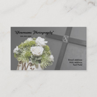 Visita Tarjeta de visita, casando fotografía
