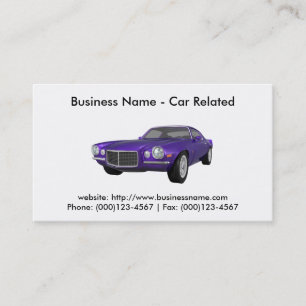 Visita Tarjeta de visita: Coches / Automoción