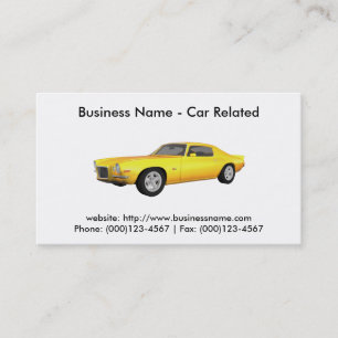 Visita Tarjeta de visita: Coches / Automoción