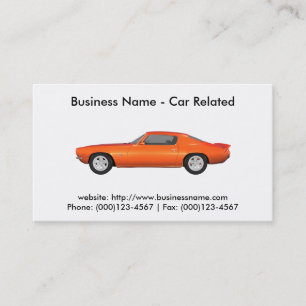 Visita Tarjeta de visita: Coches / Automoción