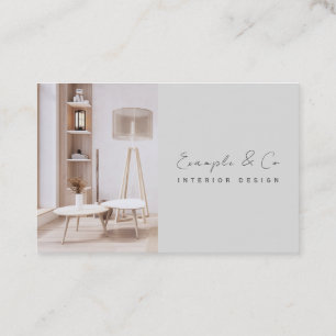 Visita Tarjeta de visita, diseño de interiores euro foto 