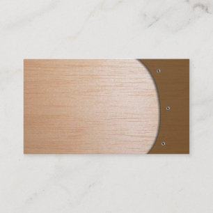 Visita Tarjeta de visitas - de madera