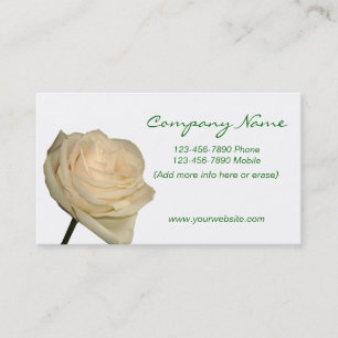 Visita Tarjeta de Visitas - Floral