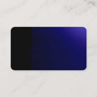 Visita Tarjeta de visitas visual inusual azul profunda de