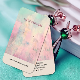 Visita Tarjeta de visualización de anillos de joyas color