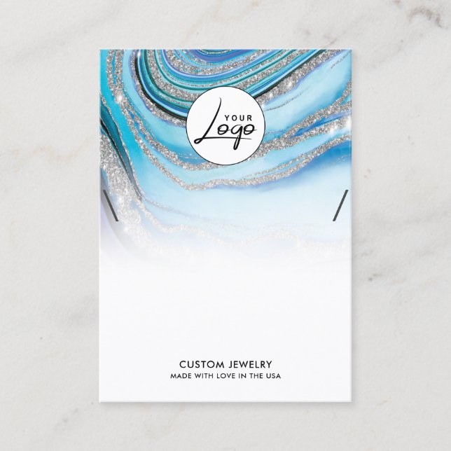 Visita Tarjeta de visualización de brazalete de cuello co (Anverso)