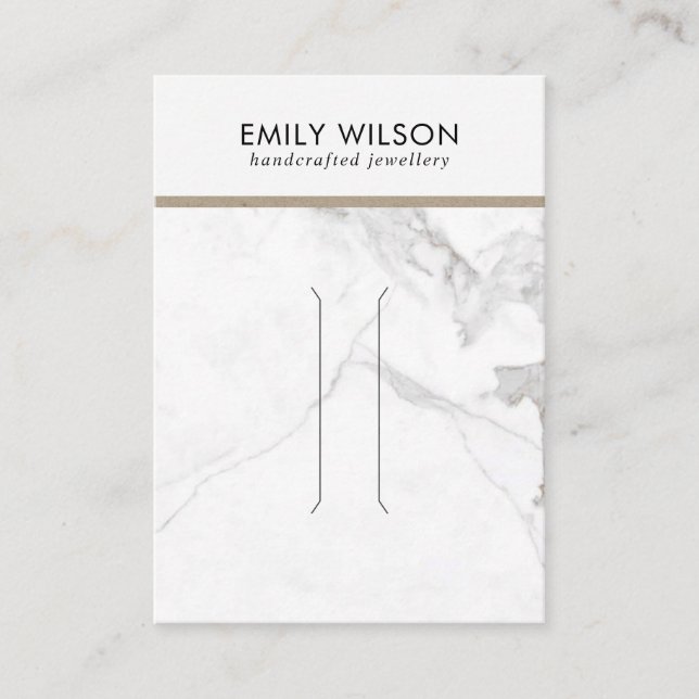 VISITA TARJETA DE VISUALIZACIÓN DE CLIP TEXTURARIO DE BLA (Anverso)