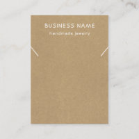 Tarjeta de visualización de collar o pulsera para 