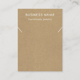 Visita Tarjeta de visualización de collar o pulsera para 