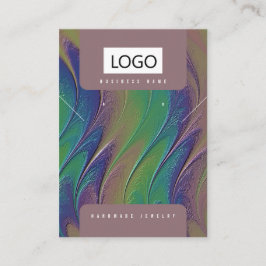 Visita Tarjeta de visualización de collares de joyas arco