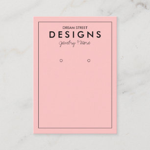 Visita Tarjeta de visualización de diseño minimo