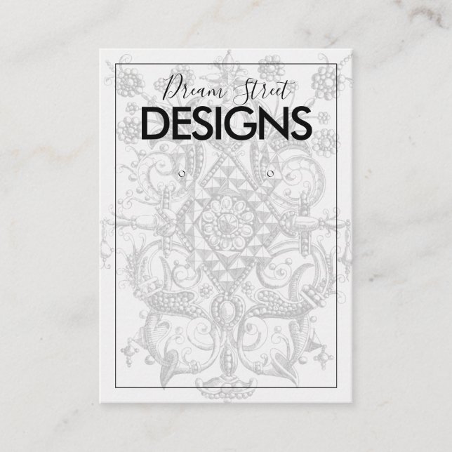 Visita Tarjeta de visualización de ganancia de diseño de  (Anverso)