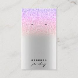 Visita Tarjeta de visualización de ganancia de purpurina 