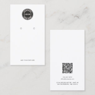 Visita Tarjeta de visualización de ingresos de código QR 