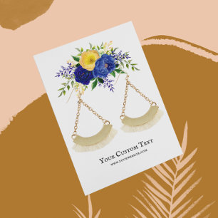 Visita Tarjeta de visualización de joyas de conección ・ F