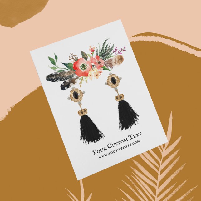 Visita Tarjeta de visualización de joyas de verano ・ Flor (Subido por el creador)