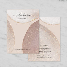 Tarjeta de visualización de joyería para Purpurina