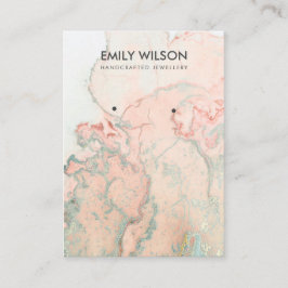 VISITA TARJETA DE VISUALIZACIÓN DE MÁRMOL DE AGUA VERDE D