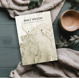 VISITA TARJETA DE VISUALIZACIÓN DE MÁRMOL DE MÁRMOL DE OR