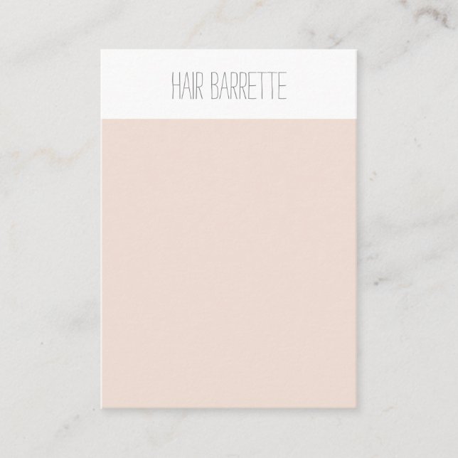 Visita Tarjeta de visualización de pines de barrette de p (Anverso)