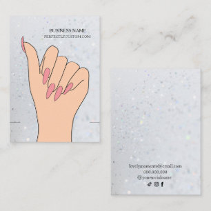 Visita Tarjeta de visualización de pulsera de Purpurina h