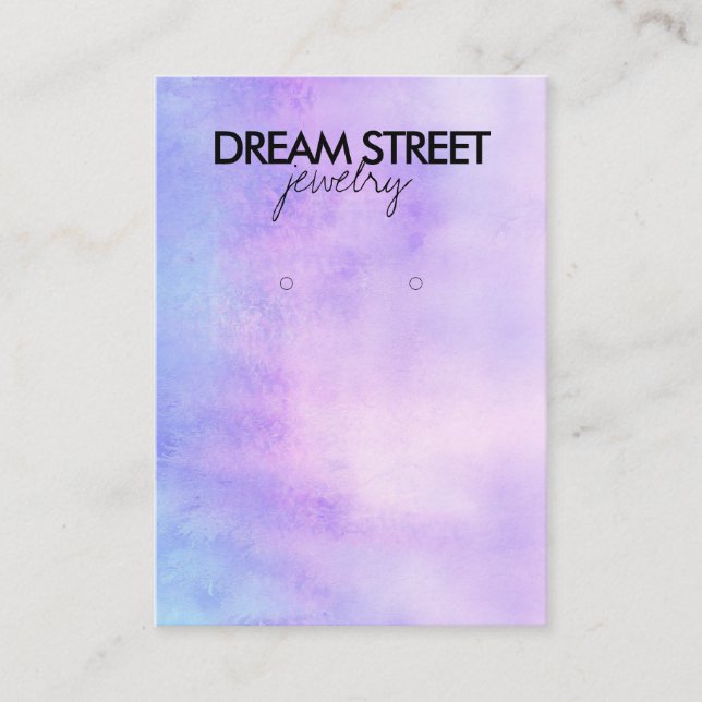 Visita Tarjeta de visualización de reabastecimiento de co (Anverso)