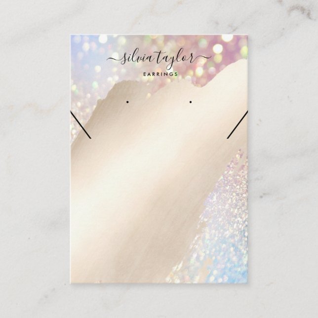 Visita Tarjeta de visualización del anillo de anclaje del (Anverso)