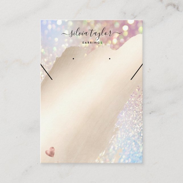 Visita Tarjeta de visualización del anillo de anclaje del (Anverso)