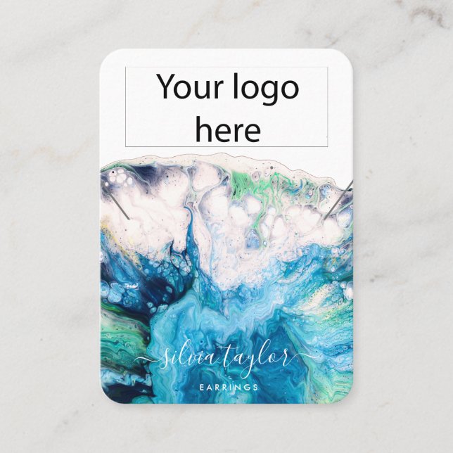 Visita Tarjeta de visualización del anillo de anclaje del (Anverso)