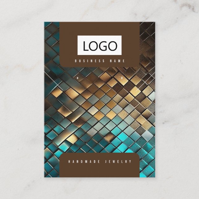 Visita Tarjeta de visualización del collar de azadillas d (Anverso)