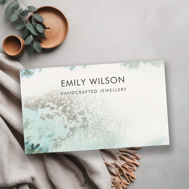 Visita Tarjeta de visualización en blanco del Agate verde (Subido por el creador)