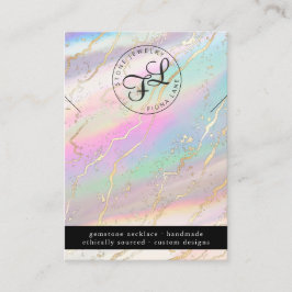 Visita Tarjeta de visualización holográfica del collar óp