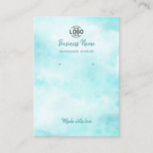 Visita Tarjeta de visualización moderna de nubes de cielo