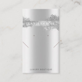 Visita Tarjeta de visualización moderna del collar de los