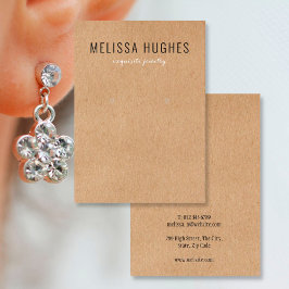 Visita Tarjeta de visualización sencilla y moderna de Kra