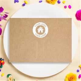 Visita Tarjeta de visualización simple de baraja de clip 